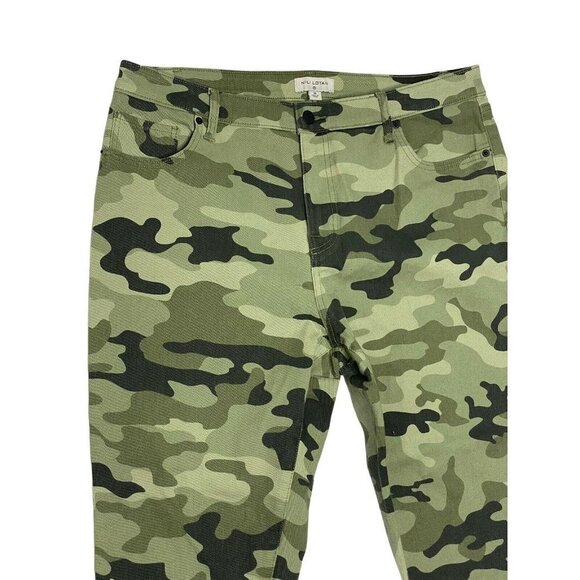 Nili Lotan Woman’s‎ Camo Print High-Rise Ankle Length Skinny Jeans size 16 - Picture 4 of 9